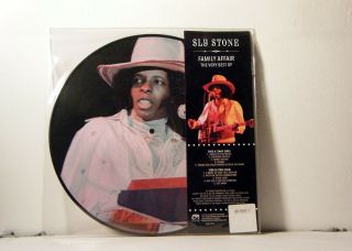 Sly And The Family Stone Picture Disc Lp Family Affair Very Best Of Vinyl