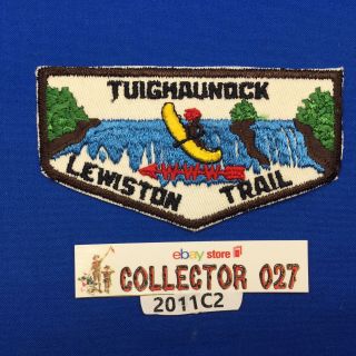 Boy Scout Oa Tuighaunock Lodge 409 F1a Ff Order Of The Arrow Pocket Flap Patch