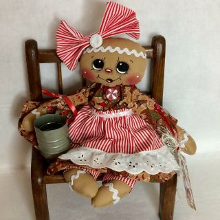 Primitive Gingerbread Doll Christmas Special Order For Koopa24
