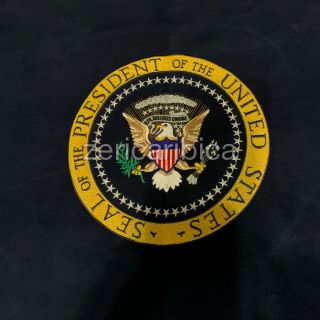 US PRESIDENTIAL SEAL OF THE PRESIDENT BLANKET AIR FORCE ONE EMBROIDERED 3