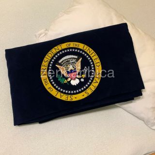 US PRESIDENTIAL SEAL OF THE PRESIDENT BLANKET AIR FORCE ONE EMBROIDERED 5