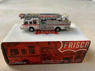 Twh Collectible Fire Trucks,  Die Cast,  Pierce,  Frisco Fire,  1/50th Scale