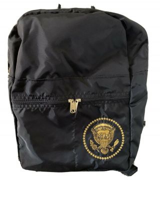 President Trump White House Rare Staff Backpack