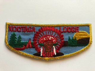 Kootaga Lodge 201 Oa F1 First Flap Patch Order Of The Arrow Boy Scout Near