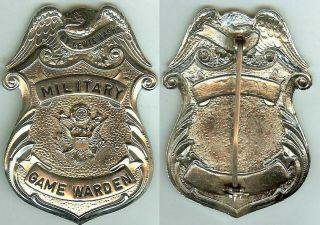 Old Obsolete Fort Lewis Washington Game Warden Badge