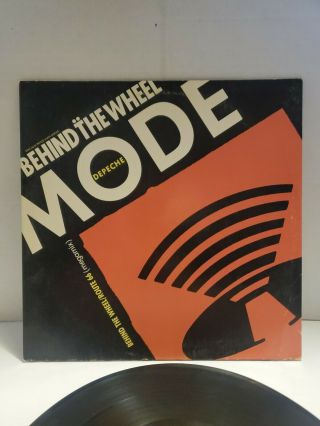 Depeche Mode Vinyl Lp Record 12 " Behind The Wheel/route 66 - 1987 Maxi - Single