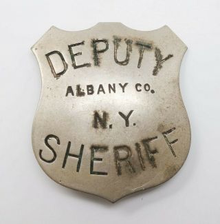 Uncommon Antique Albany Ny Obsolete Deputy Sheriff 