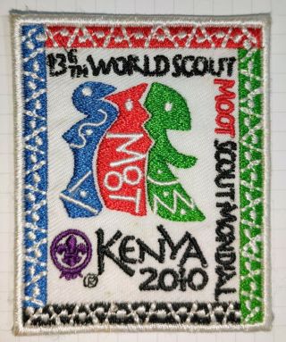 13th World Scout Moot - Kenya 2010 - Official Participant Badge / Patch