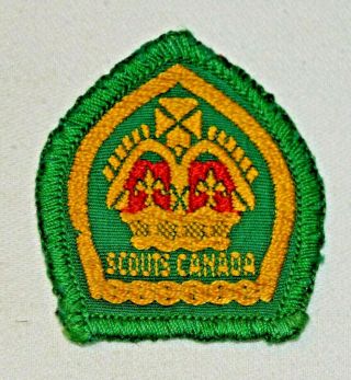 Rare 1940s Boy Scout King’s Scout Award Badge Troop Scouts Canada Ribbon Bound