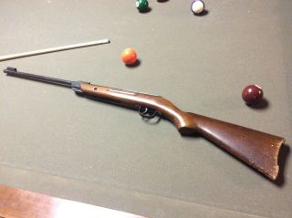 Vintage Daisy Model 250 Pellet Rifle Scotland 1960s Era 22 Cal Made