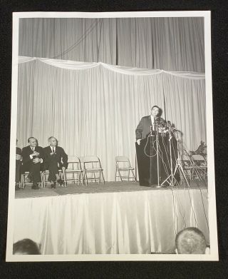 1964 Barry Goldwater Omaha Nebraska Presidential Campaign Rally Press Photo 8x10