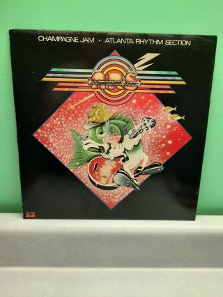 Atlanta Rhythm Section - “champagne Jam” Vinyl Lp 1978 Polydor W/ Insert