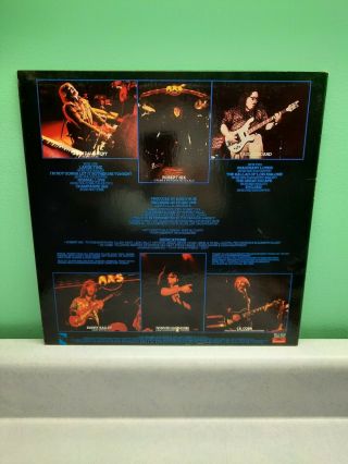 ATLANTA RHYTHM SECTION - “CHAMPAGNE JAM” Vinyl Lp 1978 POLYDOR W/ Insert 2