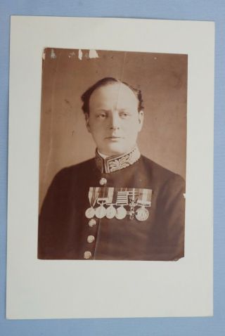 Circa 1919 Photo Winston Churchill First Lord of the Admiralty 2