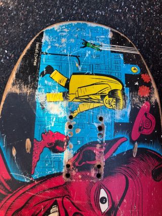 Santa Cruz Skateboards Corey O ' brien Mutant City Skateboard Deck OG Vintage 1990 2
