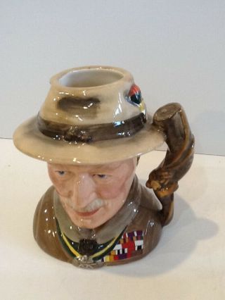 Lord Baden Powell Item 8 - Royal Doulton Mug 932 - Boy Scout Bsa G&w/10 - 19