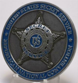 Secret Service Republican National Convention RNC 2020 Challenge Coin TRUMP 2