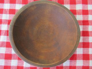 Vintage Wood Bowl,  Small 9 - 1/8 