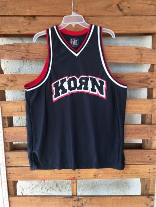 Rare Vintage Korn Life Is Peachy Basketball Jersey