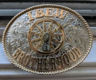 Ibew International Brotherhood Of Electrical Workers Belt Buckle - Local 401