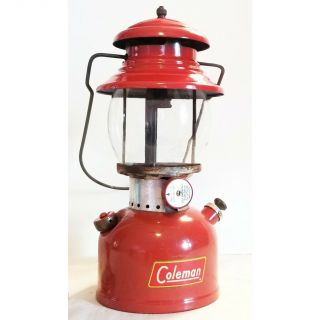 Vintage 1956 Red Coleman 200a Sunshine Of The Night Lantern Agm Complete W Globe