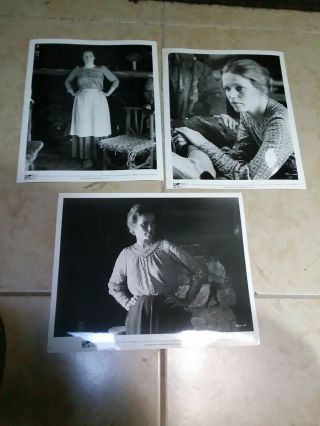 3 Vintage 8 X 10 Photos Of Film Actress Liv Ultman Ds9011