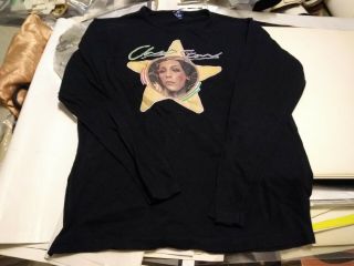 Cher 1975 Stars Wb Promo Ls Shirt Large Nmint Unworn Rare Htf Vtg