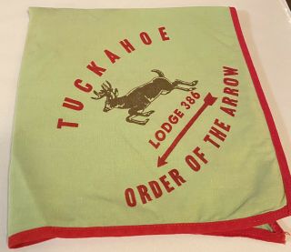 Boy Scout Oa 386 Tuckahoe Vintage N1