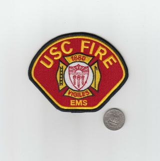 University Of Southern California Usc Fire Patch Ems Rescue Los Angeles County
