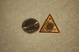 127 Indiana Freemason Grand Master Lodge Lapel Pin 1995/1996 Darrel A Veach 2