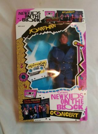 Kids On The Block Concert Dolls Rare Vintage 1990 Complete Set 3