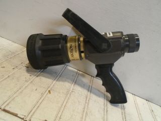 Akron Saberjet Style 1512 1 " Automatic Fire Nozzle Pistol Grip 12 " Booster Line