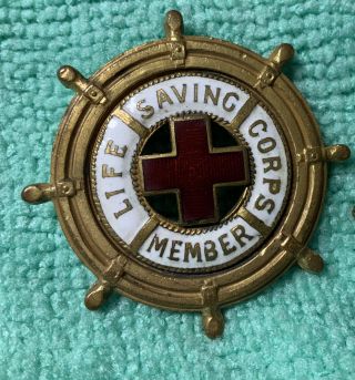 American Red Cross Life Saving Corps Member Badge