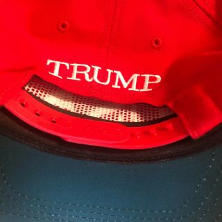 PRESIDENT DONALD TRUMP OFFICIAL CAMPAIGN RED USA 45 HAT MADE IN USA CALI FAME 3