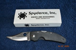 Spyderco Blackhawk C24gp Knife.  G10 Handle.  Mid 
