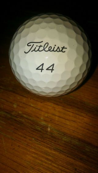 President Barack Obama Titleist White House Golfball Potus 44 Rare