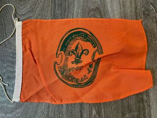 1963 World Scout Jamboree Pennant Orange Boy Scout Wsj Small Flag