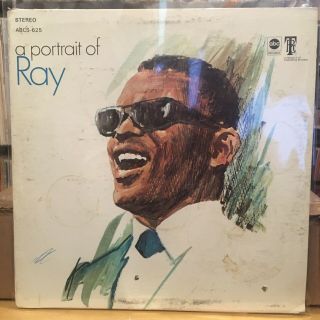 [soul/jazz] Exc Lp Ray Charles A Portrait Of Ray [og 1968 Abc Issue]