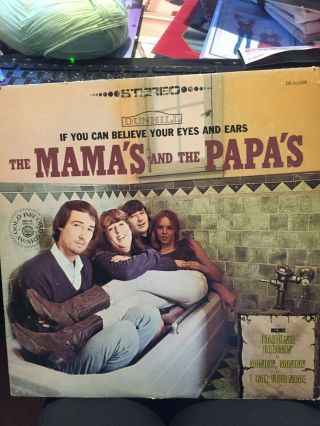 1966 Mamas And Papas If You Can Believe Your Eyes & Ears Lp Vinyl Vg,  /vg,  50006