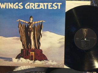 Wings - Greatest Paul Mccartney Vinyl Lp Record Vintage Album Capitol Pop Rock