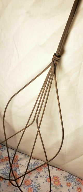 Antique Vintage Wire Rug Beater 29 