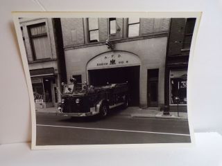 Vintage Albany Ny Fire Department Photo Print