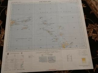 1955 Map Of Lesser Antilles North Puerto Rico Virgin Islands Leeward Caribbean