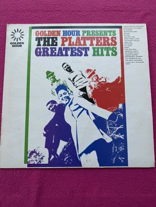 The Platters Greatest Hits Vinyl Lp Record Album - Vg / Vg,