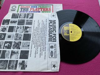 The Platters Greatest Hits Vinyl LP Record Album - VG / VG, 3