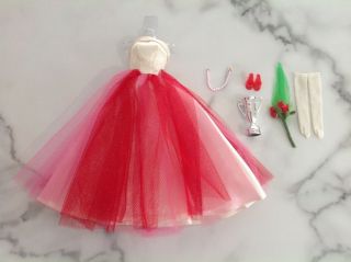 Vintage Barbie Clothes Campus Sweetheart W/accessories 1616 Htf