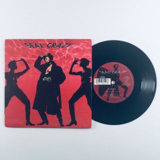 Seal - Crazy (1990) 7 " Single Vinyl Record Zang 8