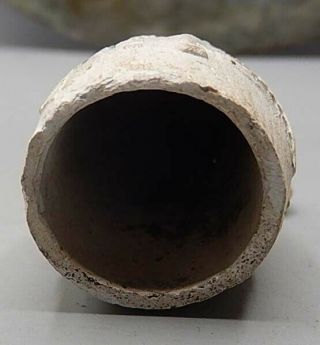 Antique 19th Century Clay Pipe Bowl with IRISH HARP 3