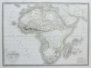 Africa - Lapie - 1831
