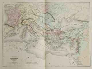 Crusades; Turkey,  Cyprus,  Syria,  Israel,  Greece,  Italy; - A.  H.  Dufour - 1860